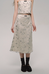 Summer Suspender Skirt Set